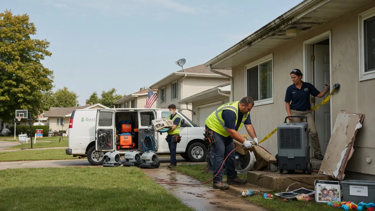 Water Damage Restoration in Gilbertville, IA near me